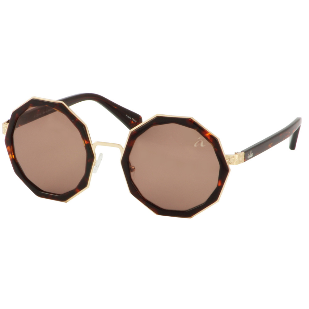 NEW ale Alessandra Free People tortoise gold boho festival sunglasses